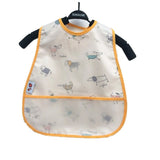 Baby Cartoon Pattern Bibs Toddler Baby Waterproof