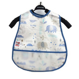 Baby Cartoon Pattern Bibs Toddler Baby Waterproof