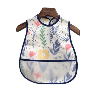 Baby Cartoon Pattern Bibs Toddler Baby Waterproof