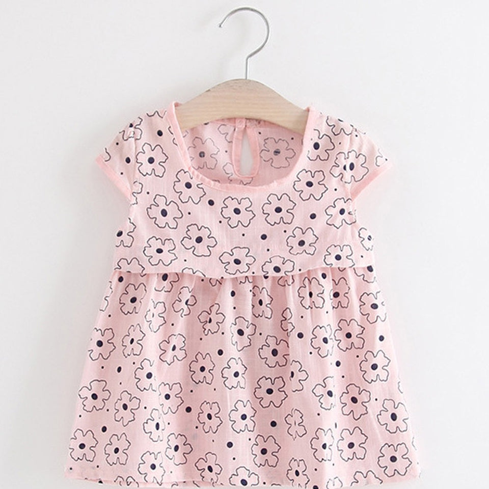 Floral Princess baby dress