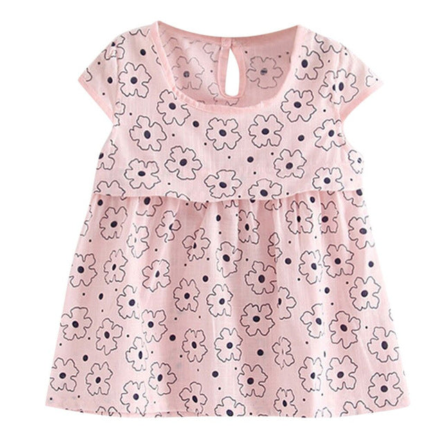 Floral Princess baby dress