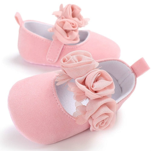 Floral Baby Shoes