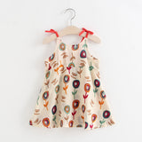 Floral Sleeveless Princess Baby Dress