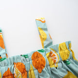 Lemon Print Baby Dress