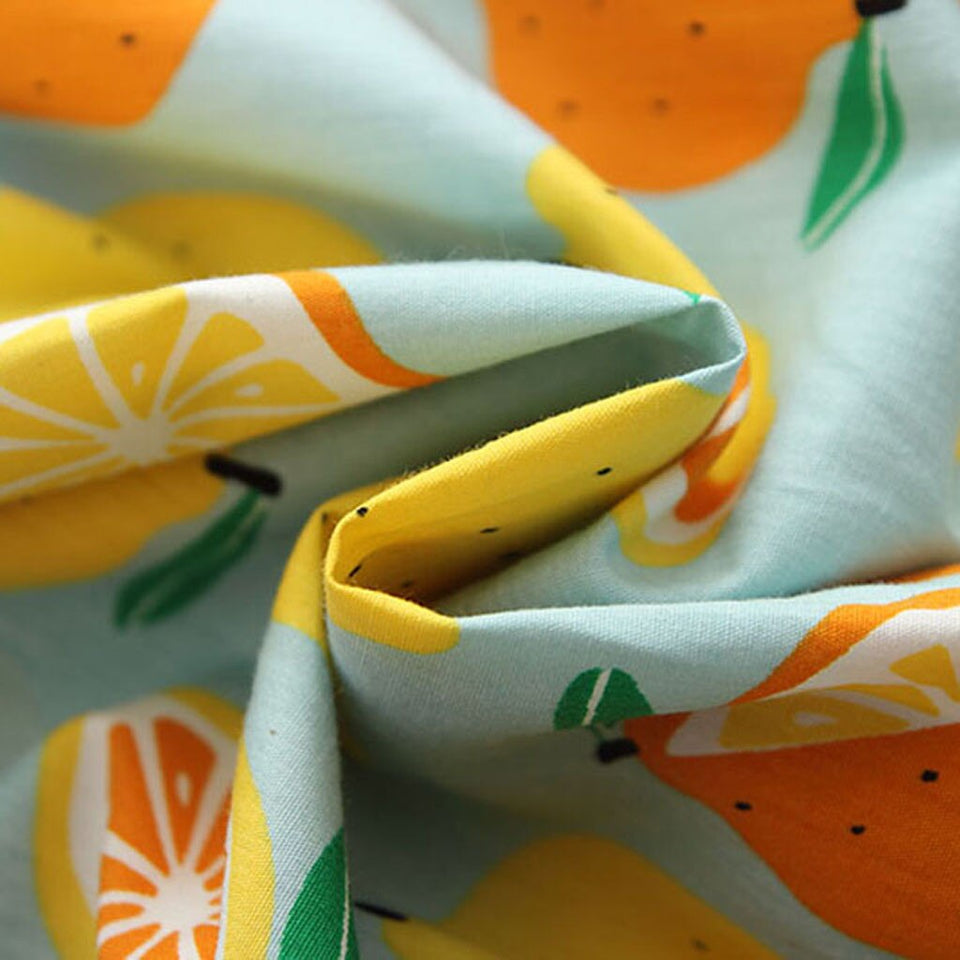 Lemon Print Baby Dress